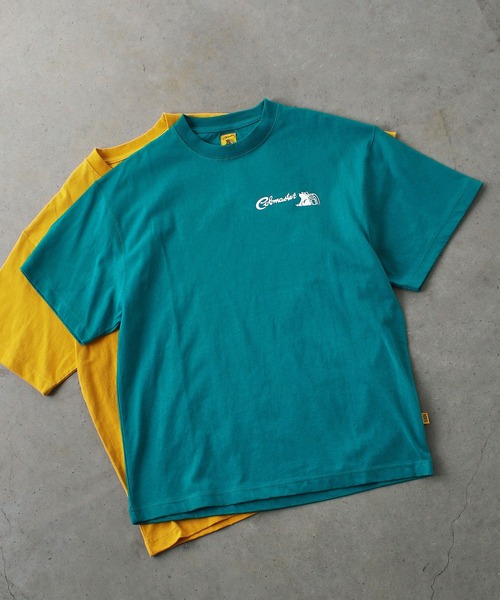 COBMASTER(コブマスター)の「【COBMASTER/コブマスター】COB MASTER バックロゴTee/半袖Tシャツ(Tシャツ/カットソー・メンズ・パープル/ベージュ/イエロー/モスグリーン/ホワイト/グレー/ブラック・M/L/XL/S)」の5枚目の写真