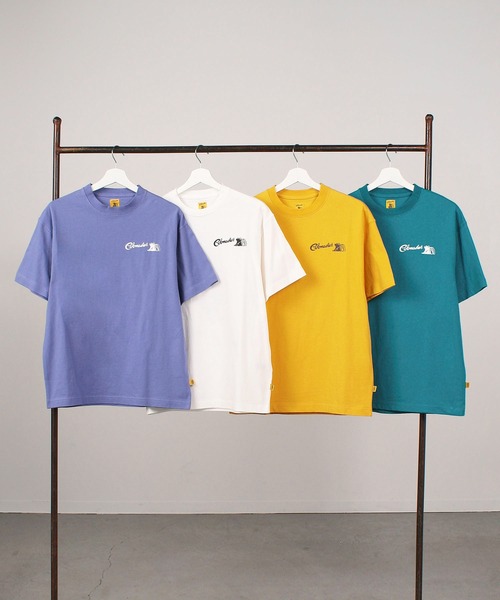 COBMASTER(コブマスター)の「【COBMASTER/コブマスター】COB MASTER バックロゴTee/半袖Tシャツ(Tシャツ/カットソー・メンズ・パープル/ベージュ/イエロー/モスグリーン/ホワイト/グレー/ブラック・M/L/XL/S)」の22枚目の写真