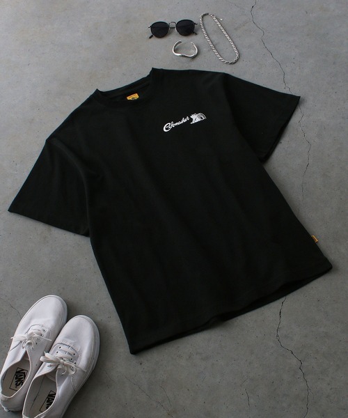 COBMASTER(コブマスター)の「【COBMASTER/コブマスター】COB MASTER バックロゴTee/半袖Tシャツ(Tシャツ/カットソー・メンズ・パープル/ベージュ/イエロー/モスグリーン/ホワイト/グレー/ブラック・M/L/XL/S)」の8枚目の写真