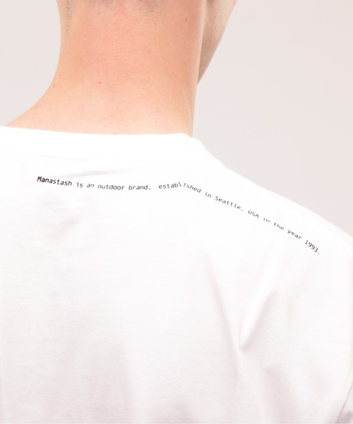 MANASTASH(マナスタッシュ)の「MANASTASH/マナスタッシュ/CiTee BRUSH Tシャツ(Tシャツ/カットソー・メンズ・ブラック/イエロー/ホワイト・M/L/XL/2XL)」の10枚目の写真