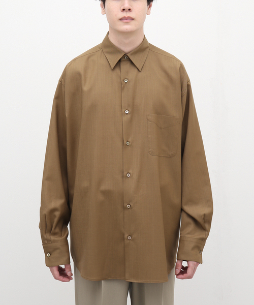 セール】【MARKAWARE / マーカウェア】COMFORT FIT SHIRT 120S TRO