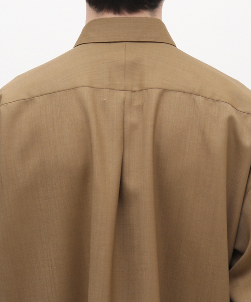 markaware(マーカウェア)の「【MARKAWARE / マーカウェア】COMFORT FIT SHIRT 120S TRO(シャツ/ブラウス・メンズ・カーキ/ブラック/ネイビー・1/2/3)」の13枚目の写真