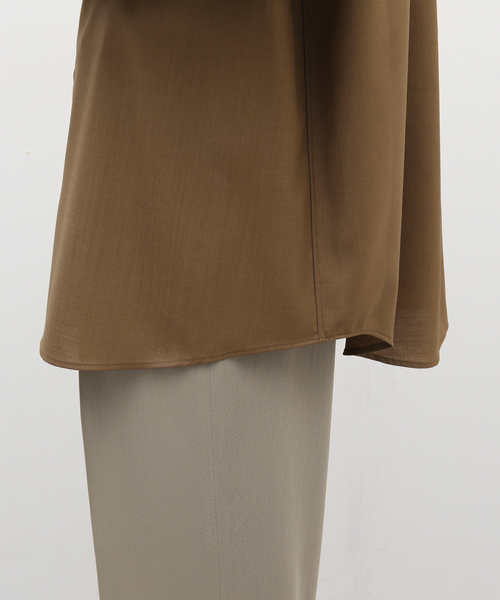 markaware(マーカウェア)の「【MARKAWARE / マーカウェア】COMFORT FIT SHIRT 120S TRO(シャツ/ブラウス・メンズ・カーキ/ブラック/ネイビー・1/2/3)」の16枚目の写真