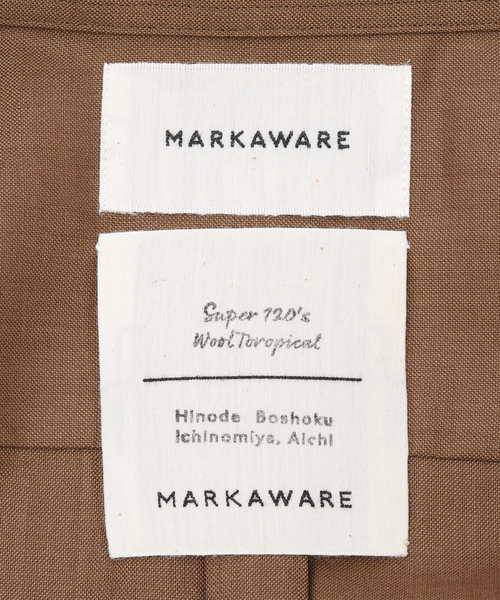 markaware(マーカウェア)の「【MARKAWARE / マーカウェア】COMFORT FIT SHIRT 120S TRO(シャツ/ブラウス・メンズ・カーキ/ブラック/ネイビー・1/2/3)」の12枚目の写真