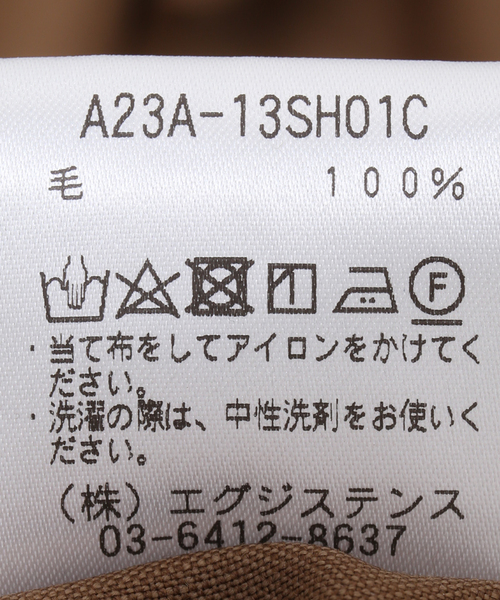 markaware(マーカウェア)の「【MARKAWARE / マーカウェア】COMFORT FIT SHIRT 120S TRO(シャツ/ブラウス・メンズ・カーキ/ブラック/ネイビー・1/2/3)」の14枚目の写真