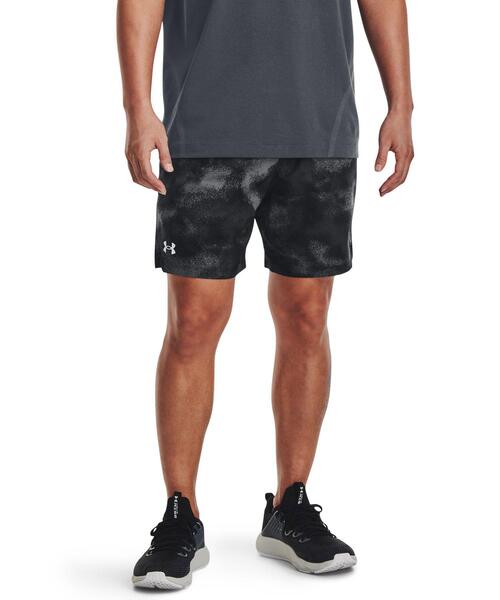 UNDER ARMOUR(アンダーアーマー)の「UAバニッシュウーブン プリント 6インチ ショーツ(トレーニング/メンズ)(その他パンツ・メンズ・ブラック・XXL/S/XL/M/L/3XL)」の1枚目の写真