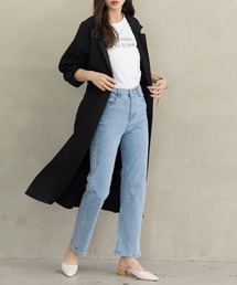 DAY CLOSET | レディース 2WAYロングシャツワンピース+ベルト 2点セット(シャツワンピース)
