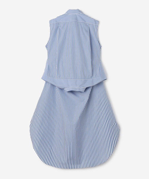 Scye(サイ)の「Scye | コットンポプリン 2タイプフロントシャツ WOMEN(ワンピース・レディース・ブラック/サックスブルー・38)」の20枚目の写真