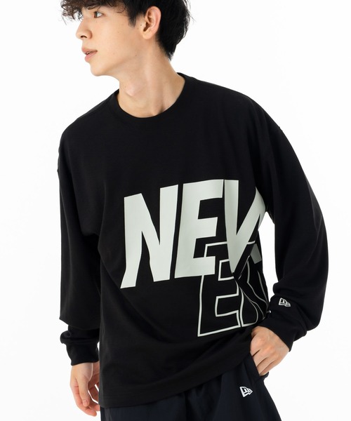ニューエラ ロンT オーバーサイズ パフォーマンスアパレル（Tシャツ/カットソー）｜NEW ERA（ニューエラ） 5,551円