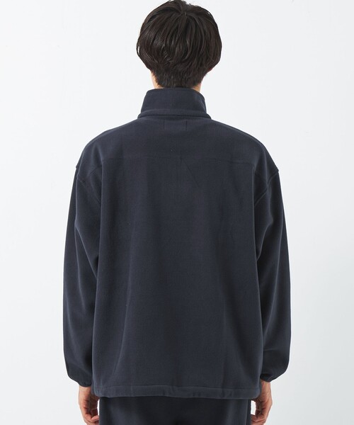 green label relaxing（グリーンレーベルリラクシング）の「【WEB限定】＜GLR or＞ハーフジップ フリース（その他トップス・メンズ・ブラック/オレンジ/ネイビー/パープル・M/L/S）」の7枚目の写真