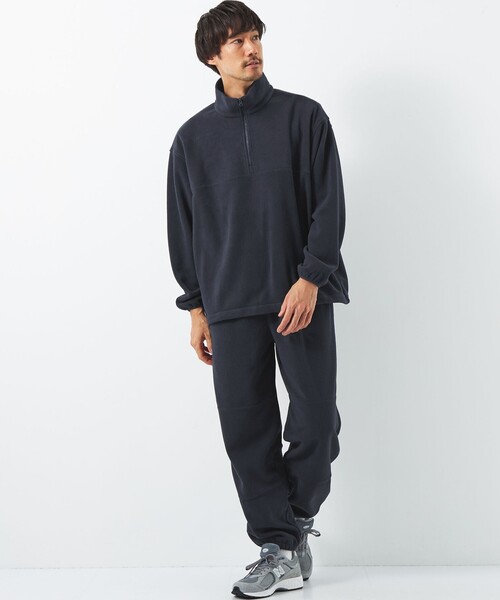 green label relaxing（グリーンレーベルリラクシング）の「【WEB限定】＜GLR or＞ハーフジップ フリース（その他トップス・メンズ・ブラック/オレンジ/ネイビー/パープル・M/L/S）」の13枚目の写真