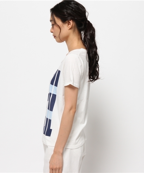 OUTLET(アウトレット)の「【CIAOPANIC TYPY】アラビキ杢SOLEILプリントTシャツ(Tシャツ/カットソー・レディース・ホワイト・FREE)」の3枚目の写真