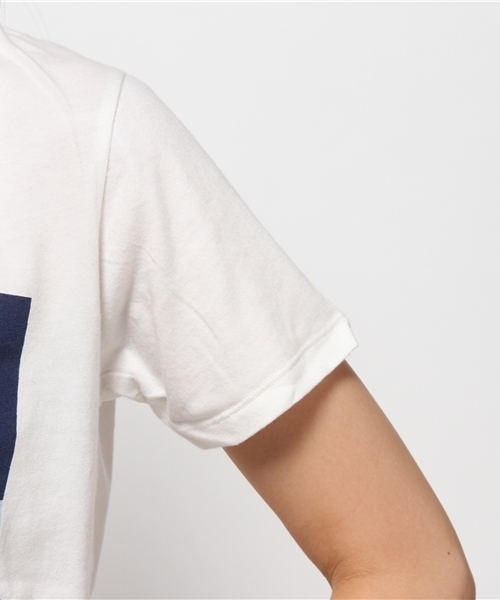 OUTLET(アウトレット)の「【CIAOPANIC TYPY】アラビキ杢SOLEILプリントTシャツ(Tシャツ/カットソー・レディース・ホワイト・FREE)」の6枚目の写真