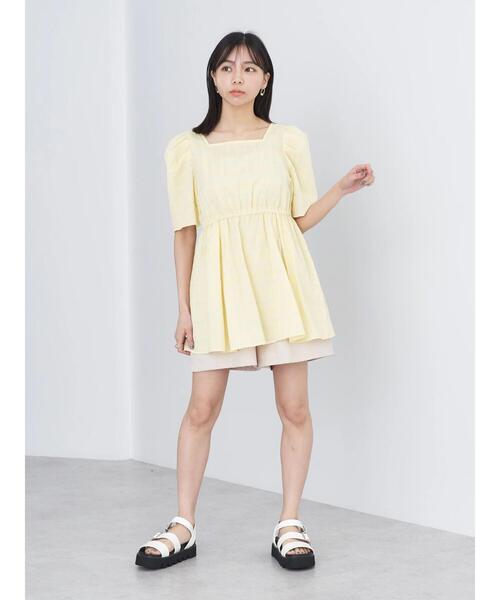 BEAUTY&YOUTH シアーアノラックチュニック オフホワイト 1600024S2143_m1_a019.jpg