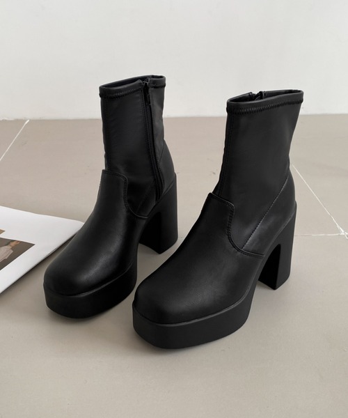 靴 perfume closet / PERFUME SHORT BOOTS Perfume Closet ショートブーツ 22cm