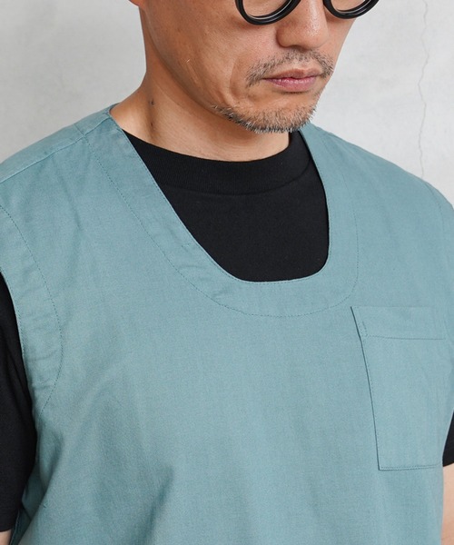 MILITARY(ミリタリー)の「実物 新品 デッドストック 米軍 コットン オペレーション サージカル シャツ(シャツ/ブラウス・メンズ・ブルーグリーン・MEDIUM)」の10枚目の写真