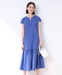 INDIVI | 【洗える/ティアード】Aラインサマーワンピース(ワンピース)