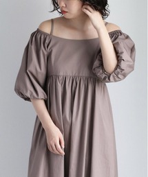 ２WAYスリーブオフショルダーワンピース