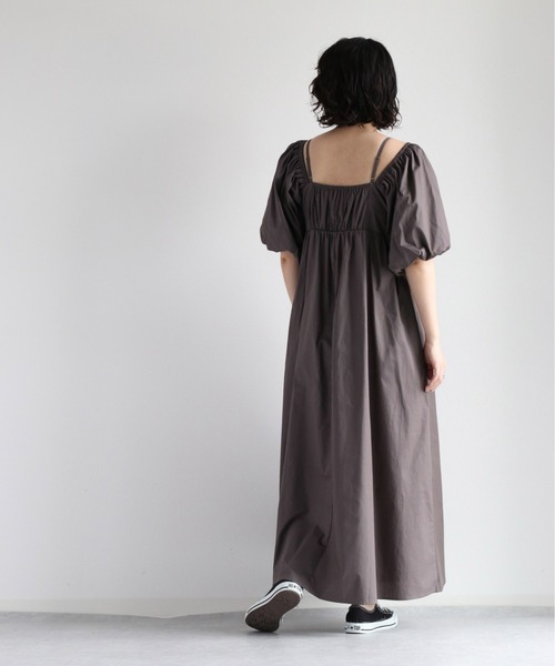 cepo(セポ)の「2WAYスリーブオフショルダーワンピース(ワンピース・レディース・チャコール/モカ・M)」の22枚目の写真