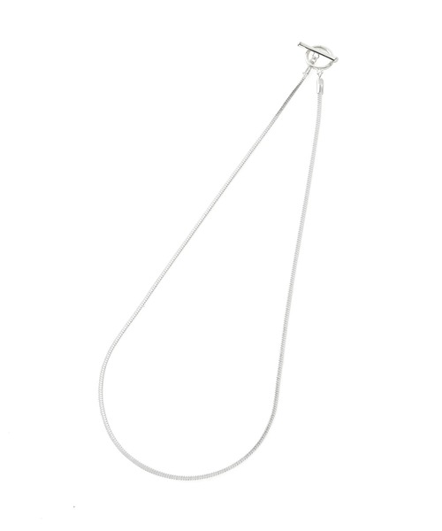 ADAM ET ROPE'（アダムエロペ）の「スネークチェーンミドルネックレス（ネックレス・レディース・シルバー/ゴールド・FREE）」の6枚目の写真