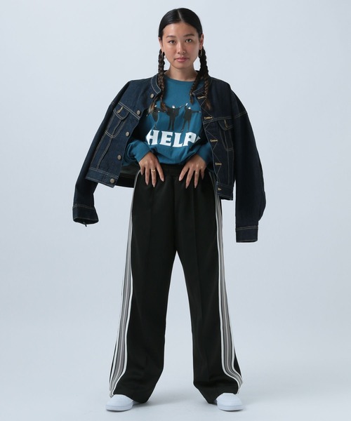 BAYFLOW(ベイフロー)の「【YOU are YOU】【スタッフ企画】ラインパンツ(その他パンツ・レディース・グリーン/ベージュ/ブラック・SMALL/MEDIUM)」の20枚目の写真