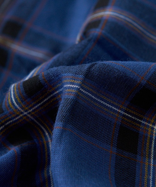 CUBE SUGAR（キューブシュガー）の「WEB限定カットソー×チェック切替ギャザースカート（スカート・レディース・イエロー/ブラウン/ネイビー・M）」の20枚目の写真