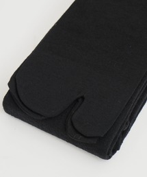 Babaco ババコ ウールタビタイツ ブラック babaco（ババコ）の「【babaco/ババコ】Fine Merino Wool TABI tights