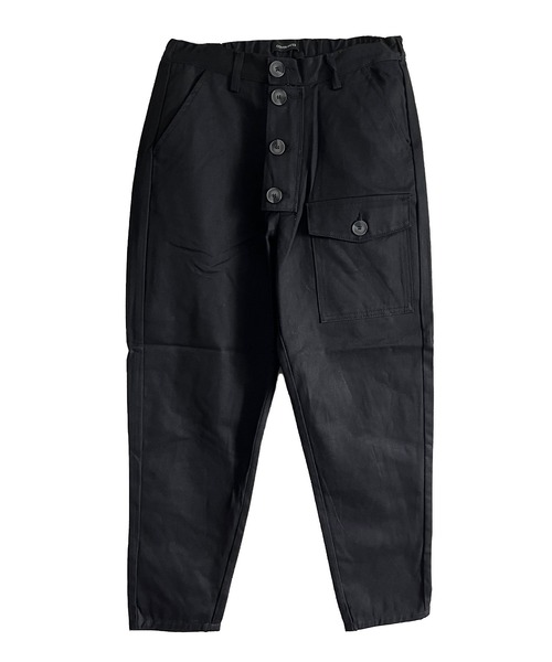 BEATJIVE（ビートジャイブ）の「カーゴパンツ スリム ミリタリーパンツ サルエル  テーパード メンズ（カーゴパンツ・メンズ・ライトブラウン/グリーン/ブラック・3/2）」の13枚目の写真