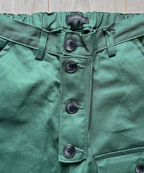 BEATJIVE（ビートジャイブ）の「カーゴパンツ スリム ミリタリーパンツ サルエル  テーパード メンズ（カーゴパンツ・メンズ・ライトブラウン/グリーン/ブラック・3/2）」の15枚目の写真