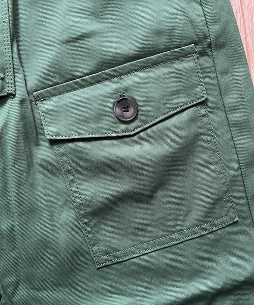 BEATJIVE（ビートジャイブ）の「カーゴパンツ スリム ミリタリーパンツ サルエル  テーパード メンズ（カーゴパンツ・メンズ・ライトブラウン/グリーン/ブラック・3/2）」の16枚目の写真