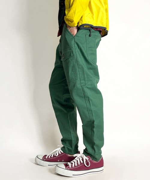 BEATJIVE（ビートジャイブ）の「カーゴパンツ スリム ミリタリーパンツ サルエル  テーパード メンズ（カーゴパンツ・メンズ・ライトブラウン/グリーン/ブラック・3/2）」の7枚目の写真