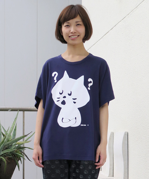 Ne-net（ネネット）の「(O)はてなにゃー T（Tシャツ/カットソー