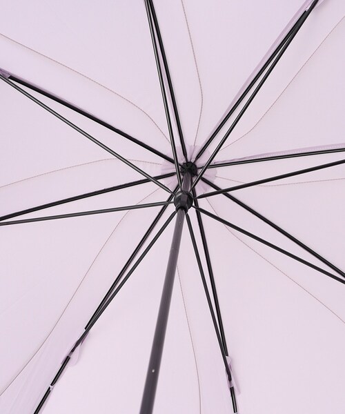 SHOO・LA・RUE（シューラルー）の「【長傘/because】バイカラーパイピングアンブレラ（長傘・レディース・アイボリー/ベージュ/ライトパープル/ブルー系その他/ピンク系・00）」の8枚目の写真