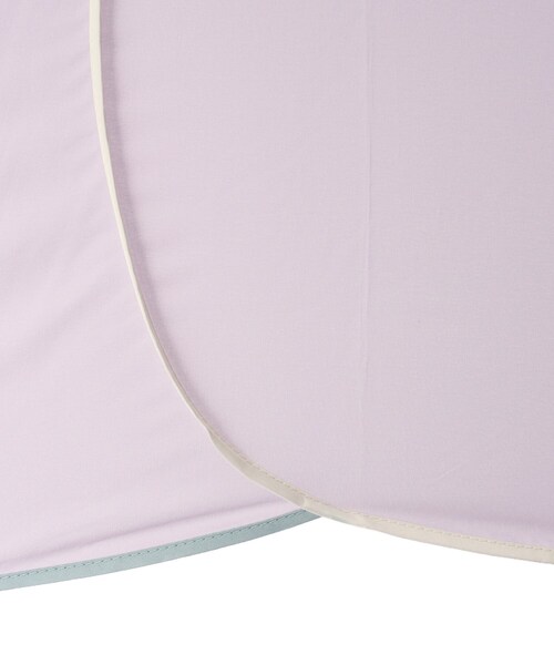 SHOO・LA・RUE（シューラルー）の「【長傘/because】バイカラーパイピングアンブレラ（長傘・レディース・アイボリー/ベージュ/ライトパープル/ブルー系その他/ピンク系・00）」の9枚目の写真