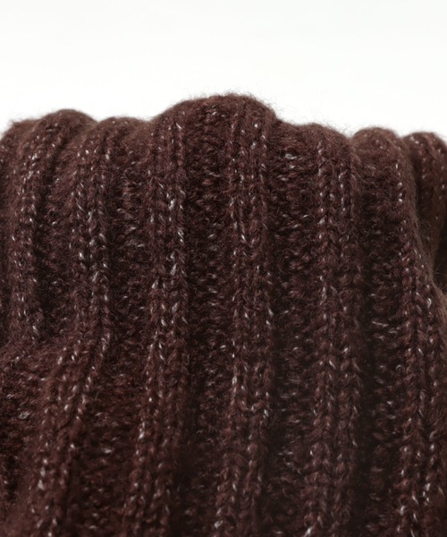 andme（アンドミー）の「リブニット指開きアームウォーマー（アームカバー・レディース・ライトブルー/グリーン系/オレンジ/ブラウン/ブラック/オフホワイト・FREE）」の21枚目の写真