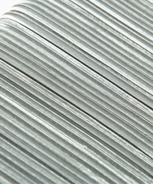 Cupid Heart（キューピッドハート）の「【Cupid Heart】結婚式用！金具ハンドルサテンプリーツバッグ（クラッチバッグ・レディース・ブラック/シルバー/ベージュ・MEDIUM）」の14枚目の写真