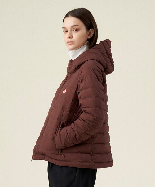 DANTON（ダントン）の「WOMEN'S STRETCH NYLON MIDDLE DOWN HOODED