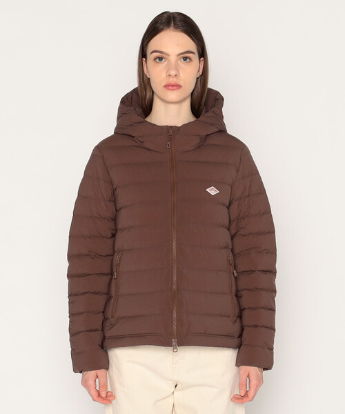 DANTON（ダントン）の「WOMEN'S STRETCH NYLON MIDDLE DOWN HOODED