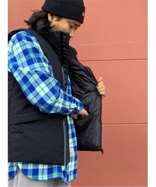 セール】【CAMP7】2LAYER透湿撥水ダウンベスト（ダウンベスト