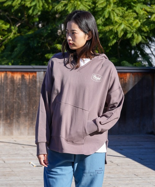 roial(ロイアル)の「HOODIE/ROIAL(ロイアル)長袖プルオーバーパーカー ・フーディ(パーカー・レディース・グリーン系その他3/ブラック/モカ・SMALL/MEDIUM)」の22枚目の写真