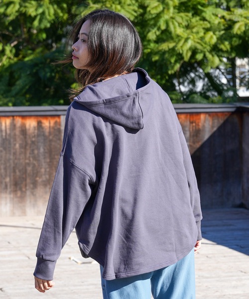 roial(ロイアル)の「HOODIE/ROIAL(ロイアル)長袖プルオーバーパーカー ・フーディ(パーカー・レディース・グリーン系その他3/ブラック/モカ・SMALL/MEDIUM)」の15枚目の写真