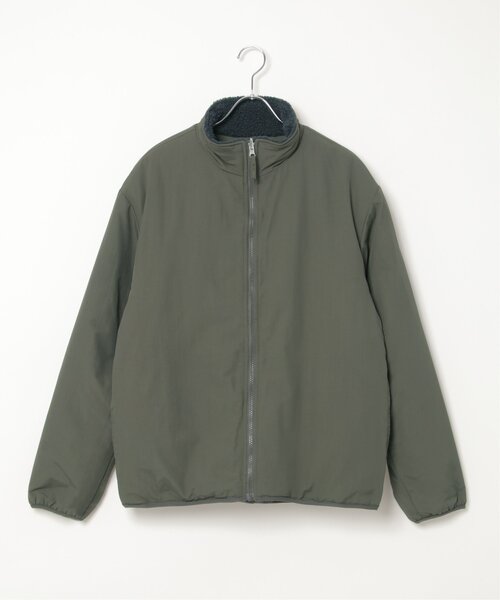 ikka（イッカ）の「【2WAY】リバーシブル切り替えボアブルゾン（ブルゾン・メンズ・チャコールグレー/ホワイト/ベージュ・L/M/S/XL）」の16枚目の写真