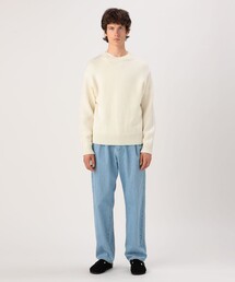 GALERIE VIE /ファインウーステッド クルーネックプルオーバー/S GALERIE VIE（ギャルリー ヴィー）の「ファインウーステッド クルー