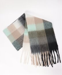 VENCEEXCHANGE | マルチカラーチェックビッグストール(ストール/ショール)