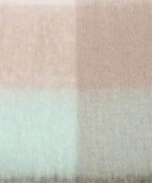 VENCEEXCHANGE(ヴァンスエクスチェンジ)の「マルチカラーチェックビッグストール(ストール/ショール・レディース・ピンク/オレンジ/ブラック/グリーン・FREE)」の11枚目の写真