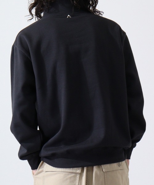 GERRY（ジェリー）の「GERRY 裏起毛ハーフZIPスウェット（スウェット・メンズ・ネイビー/ホワイト/ダークグレー/オートミール・M/LL/L）」の9枚目の写真