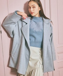 mysty woman | ミドルZIPコート　985691(チェスターコート)