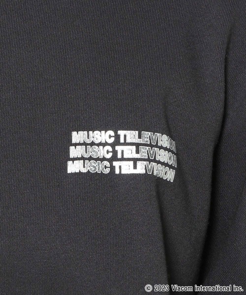 LOWRYS FARM(ローリーズファーム)の「MTVウラケプルオーバー 987380(スウェット・レディース・チャコールグレー/グレー/ブルー・FREE)」の11枚目の写真