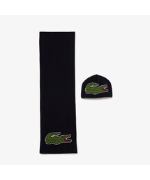 LACOSTE(ラコステ)の「ニットキャップ&マフラーギフトセット(ニットキャップ/ビーニー)」
