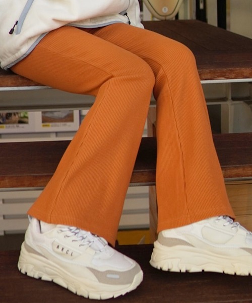 BILLABONG（ビラボン）の「BILLABONG/ビラボン リブフレアパンツ